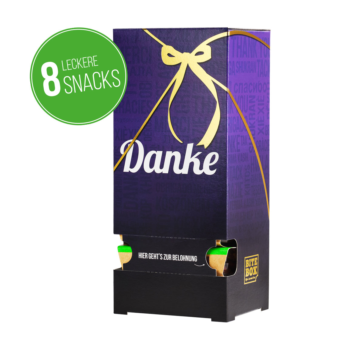 8er Geschenkset "Danke"