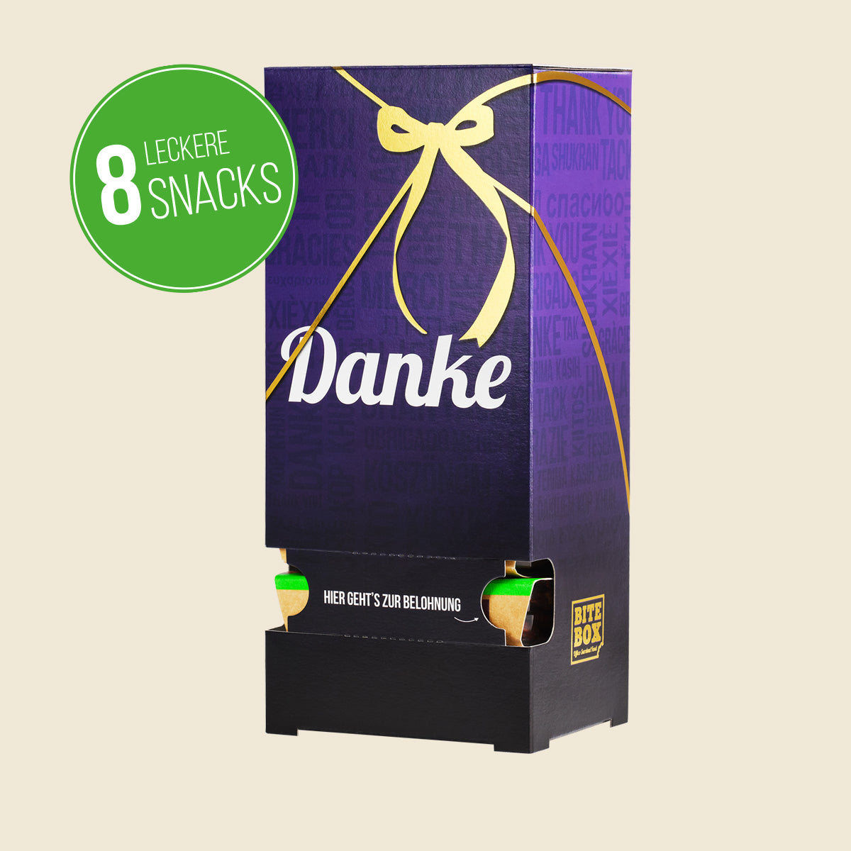 8er Geschenkset "Danke"