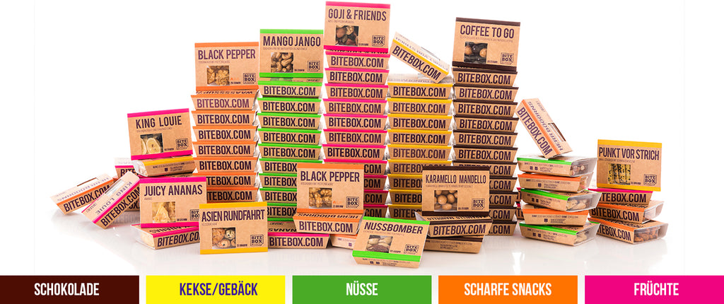 Die ultimative Snackbox 2Go  Im BiteBox Online Shop kannst du dir die ultimative Snackbox 2Go bestellen.  BiteBox.com