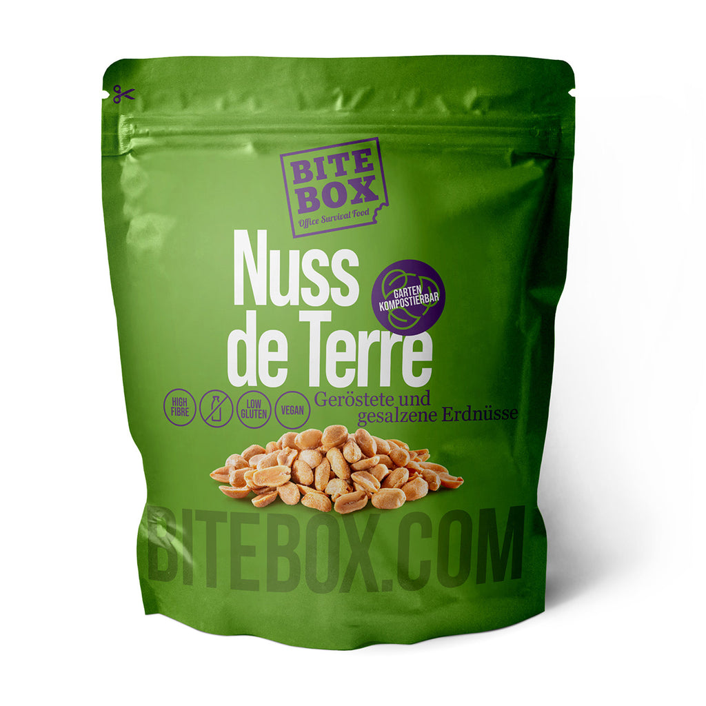 Geröstet und gesalzene Erdnüsse - Nuss de Terre BIG PACK